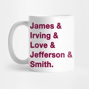 2016 Cleveland Cavalier Greats Mug